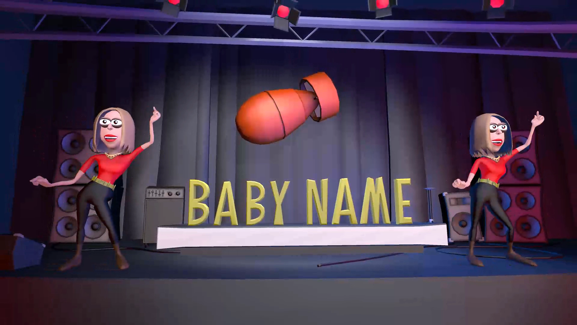 Personalized 3D Baby Name Reveal Video  ~ Video Creator