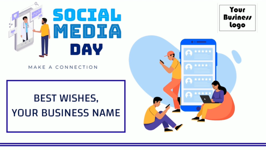 Social Media Day [Customized Greetings/Wishes]