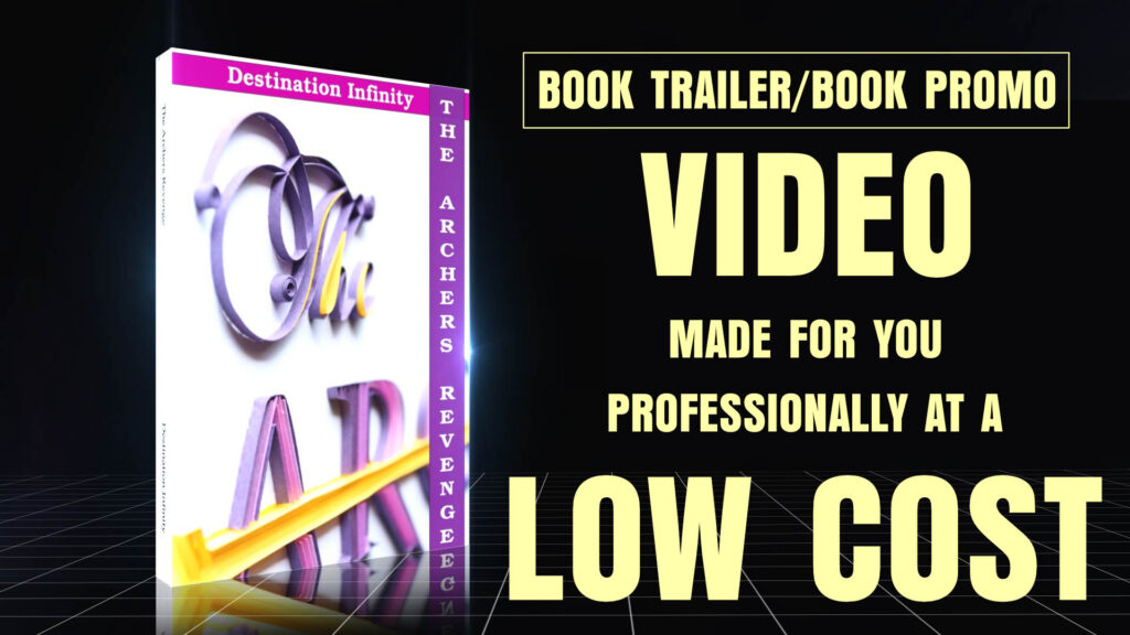 Book Trailer/Book Promo Video made for you professionally at a low-cost.