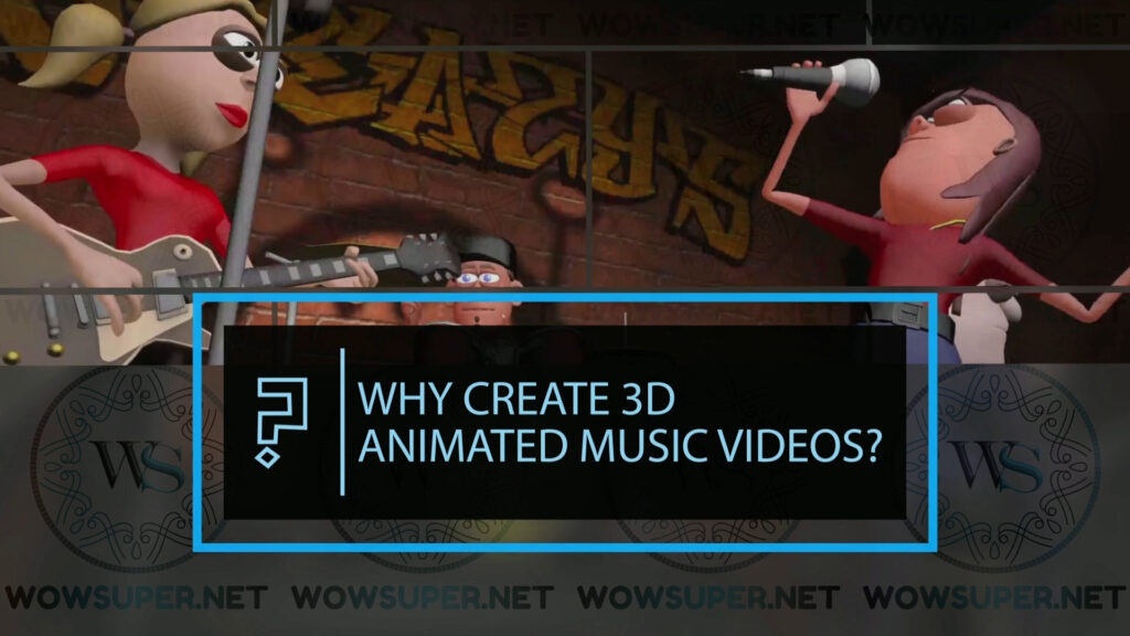 Music Video Creator - 3D animation