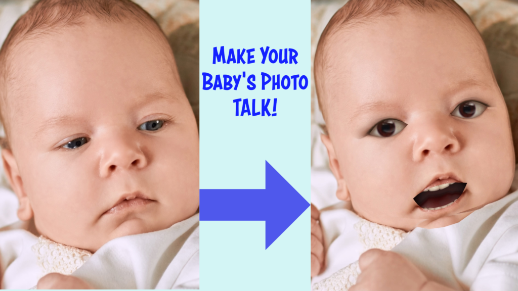 Make your Baby's Photo Talk! (Naming Ceremony Intro) 