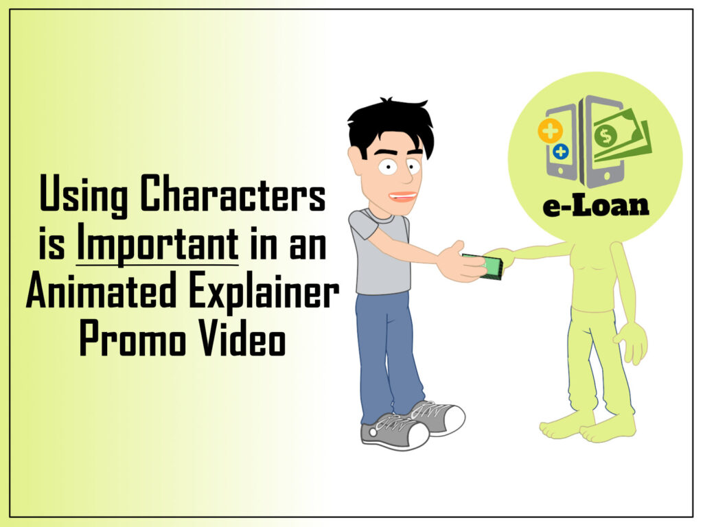 Character-based animated explainer video/promo video. 