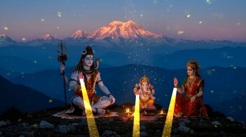 Baby Name Reveal Video – Shiva/Parvati/Ganesha Theme