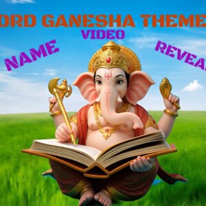 LORD GANESHA THEMED NAME REVEAL VIDEO