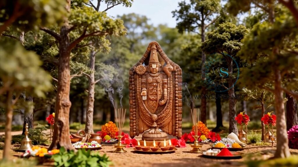 God Perumal/God Balaji themed Name Reveal Video