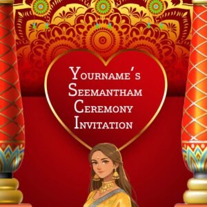 Seemantham / Valakappu Invitation Video