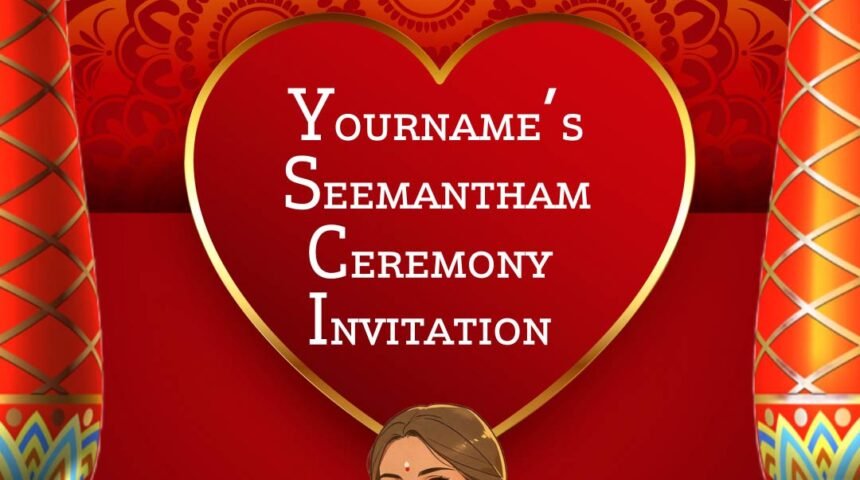 Seemantham / Valakappu Invitation Video