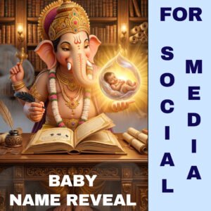 Vertical Name Reveal Videos for Social Media
