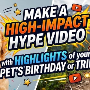 Pet Birthday/Dog Outing High-Impact Video Creator Pet Birthday/Dog Outing High-Impact Video Creator