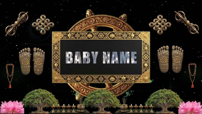 Buddhist Baby Name Reveal Video Buddhist Baby Name Reveal Video